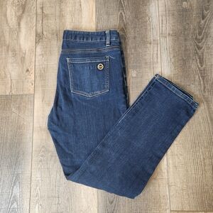 Michael Kors Dark Blue Skinny‎ Low Rise Jean Jeans Size: 8